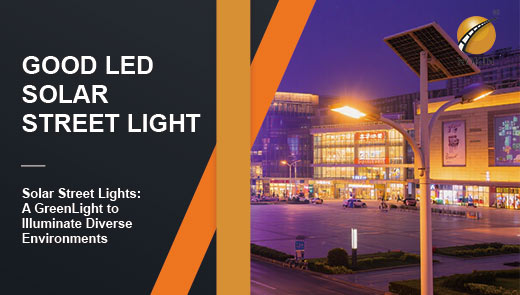 solar LED street light